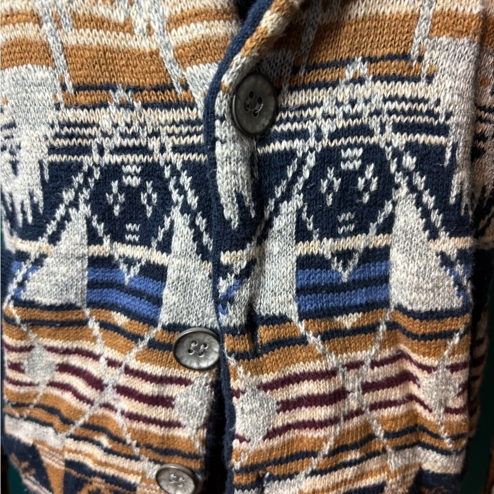 American Rag Multicolor Knit Sweater Cardigan - Picture 4 of 6